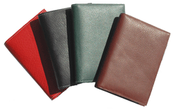 Small Leather Grid Notebooks