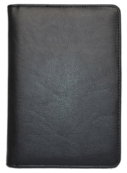 Faux Leather Graph Paper Notebook Cover